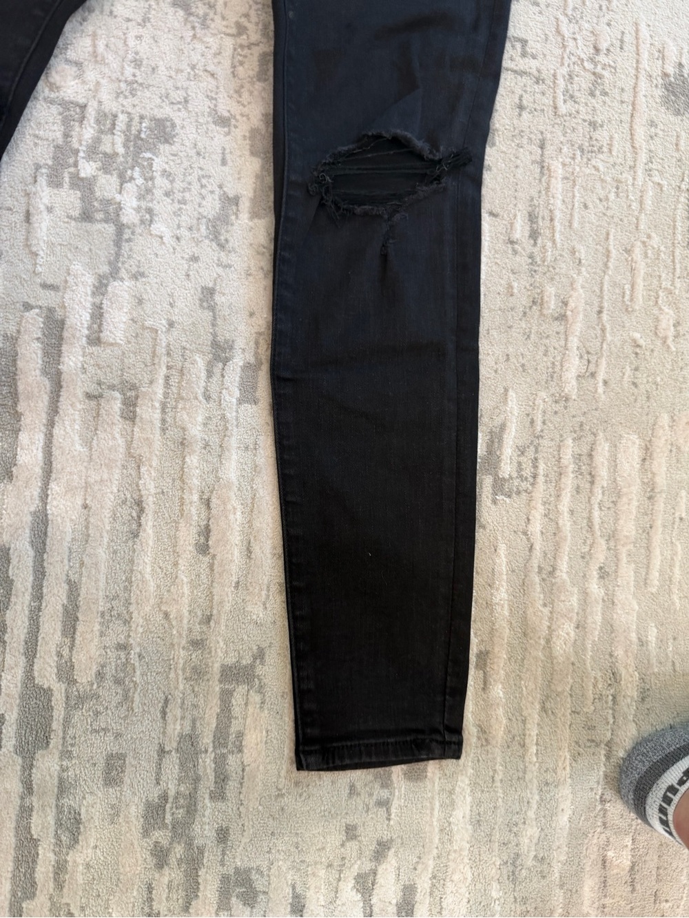 New American eagle super hi rise women’s jeggings black - Picture 3 of 15